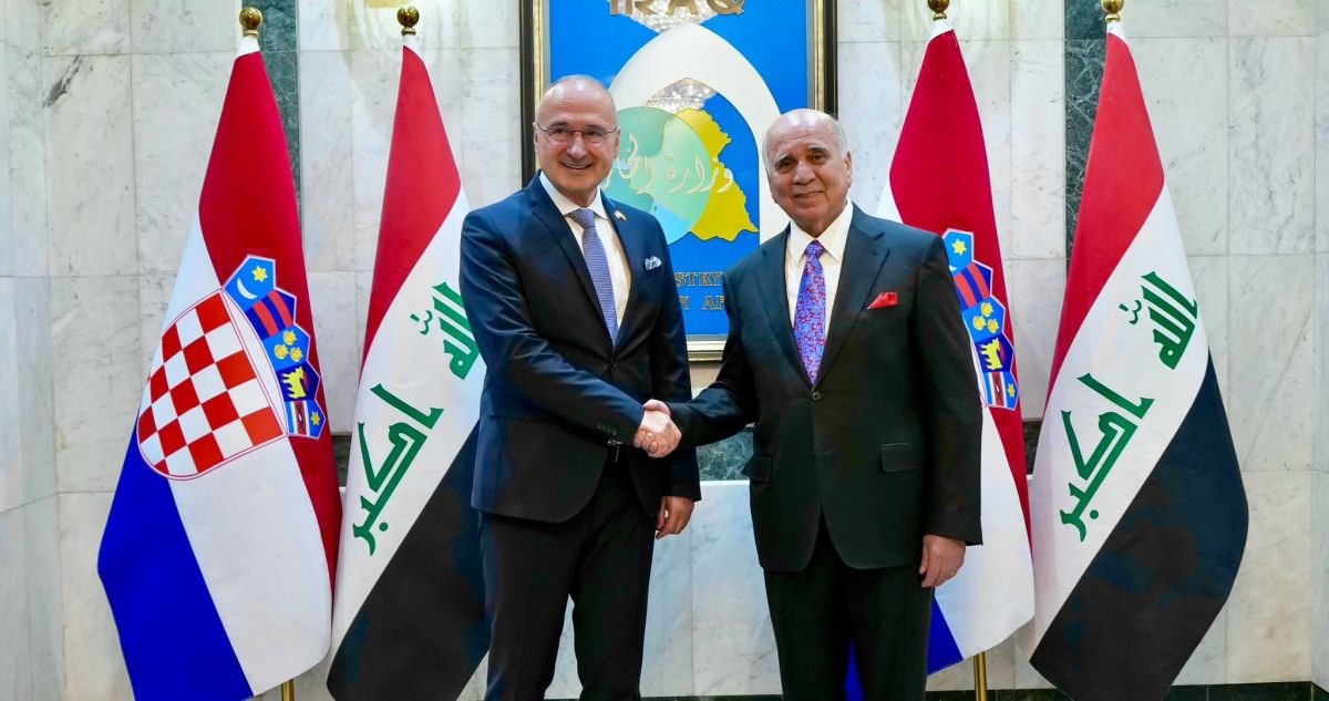 Grlić Radman se sastao s iračkim kolegom. "Želimo još jaču suradnju"