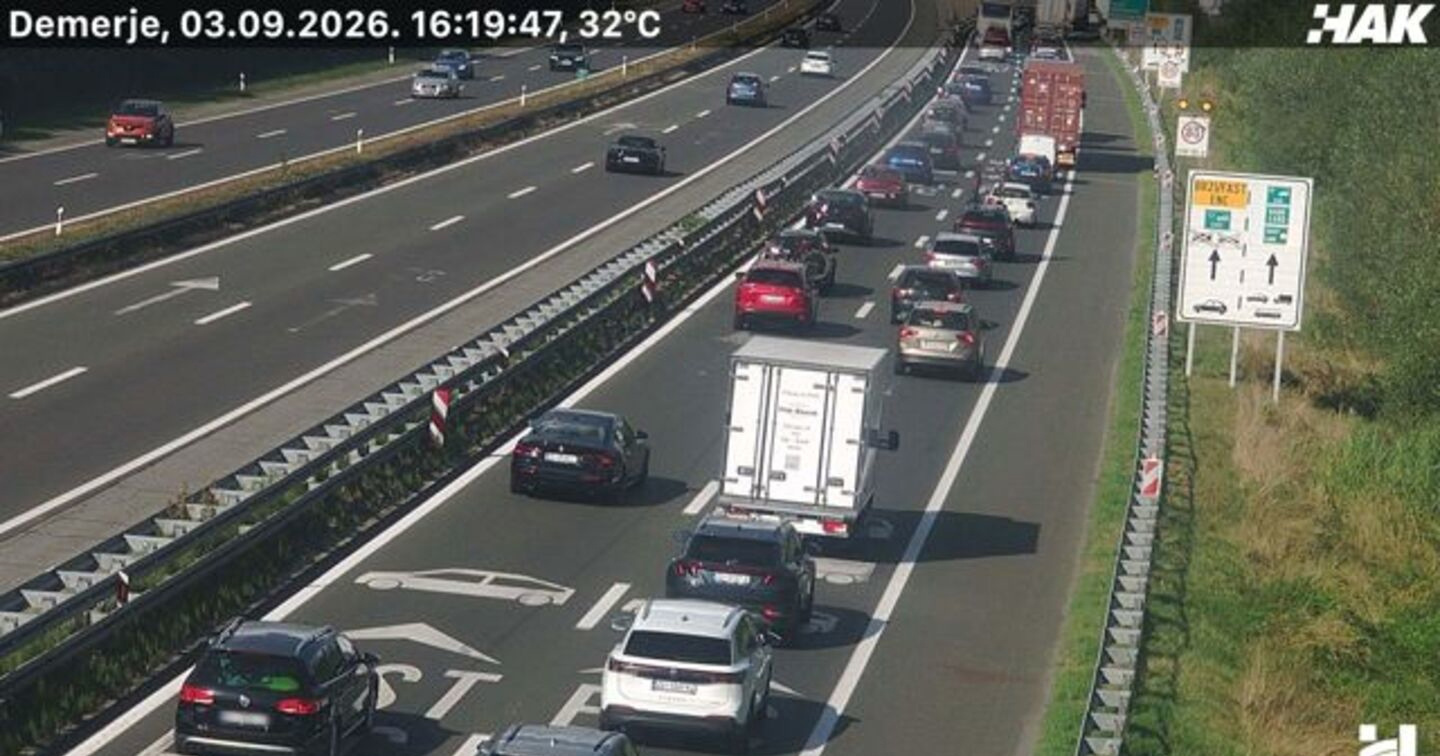 FOTO Kilometarska kolona na A1 u smjeru Zagreba