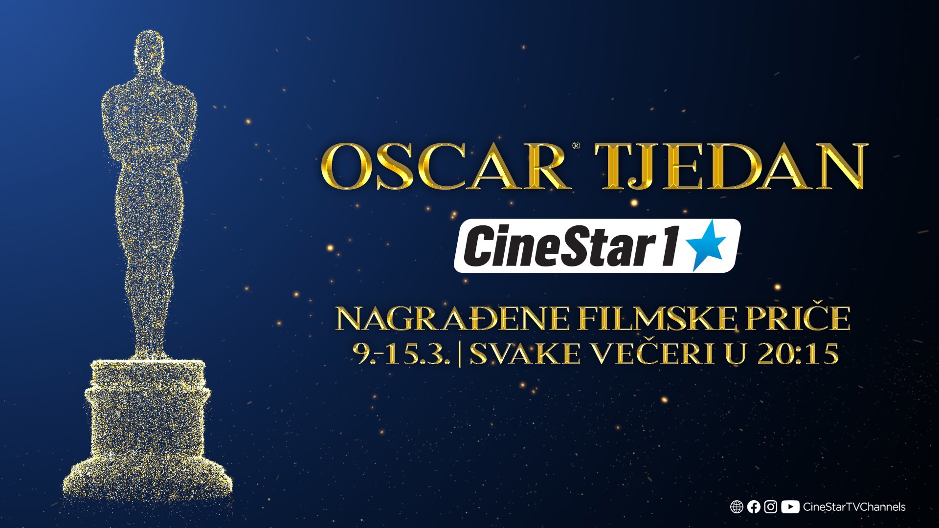 Nagrađene filmske priče u Oscar® tjednu na Cinestar 1