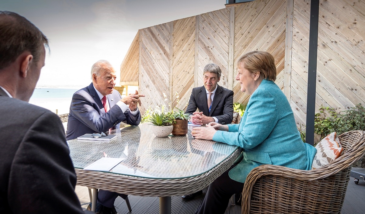 Merkel: Razgovori s SAD-om o Sjevernom toku 2 dobro napreduju