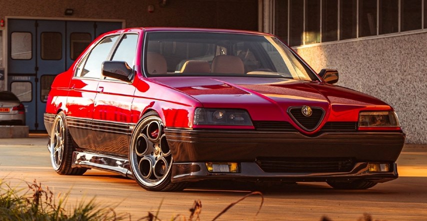 FOTO Povratak ljepotice: Alfa Romeo 164 dobila novi sjaj