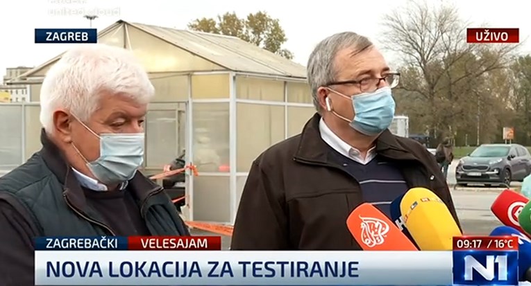 U Zagrebu otvorena nova lokacija za testiranje. Capak se obratio građanima