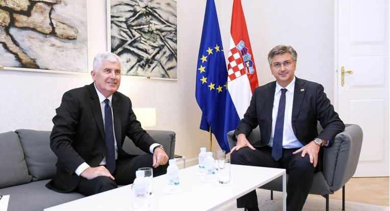 Susreli se Plenković i Čović, razgovarali o situaciji u BiH