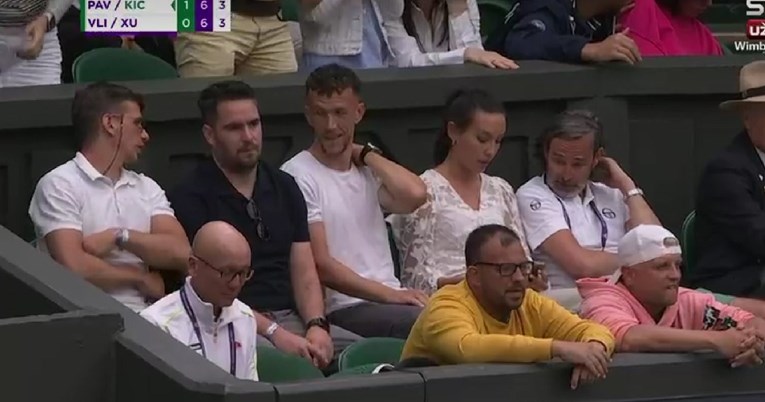 VIDEO Kamere na Wimbledonu uhvatile Ivana Perišića