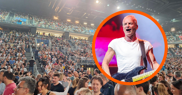 Sting nastupio u Areni Zagreb, pogledajte koliko ljudi je došlo