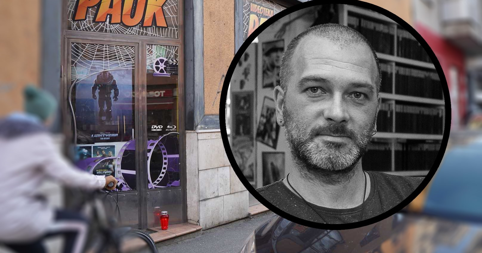 Ispred posljednje zagrebačke videoteke upaljena svijeća, vlasnik nađen mrtav