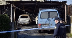 Policija: Požar tri auta u Zagrebu je podmetnut