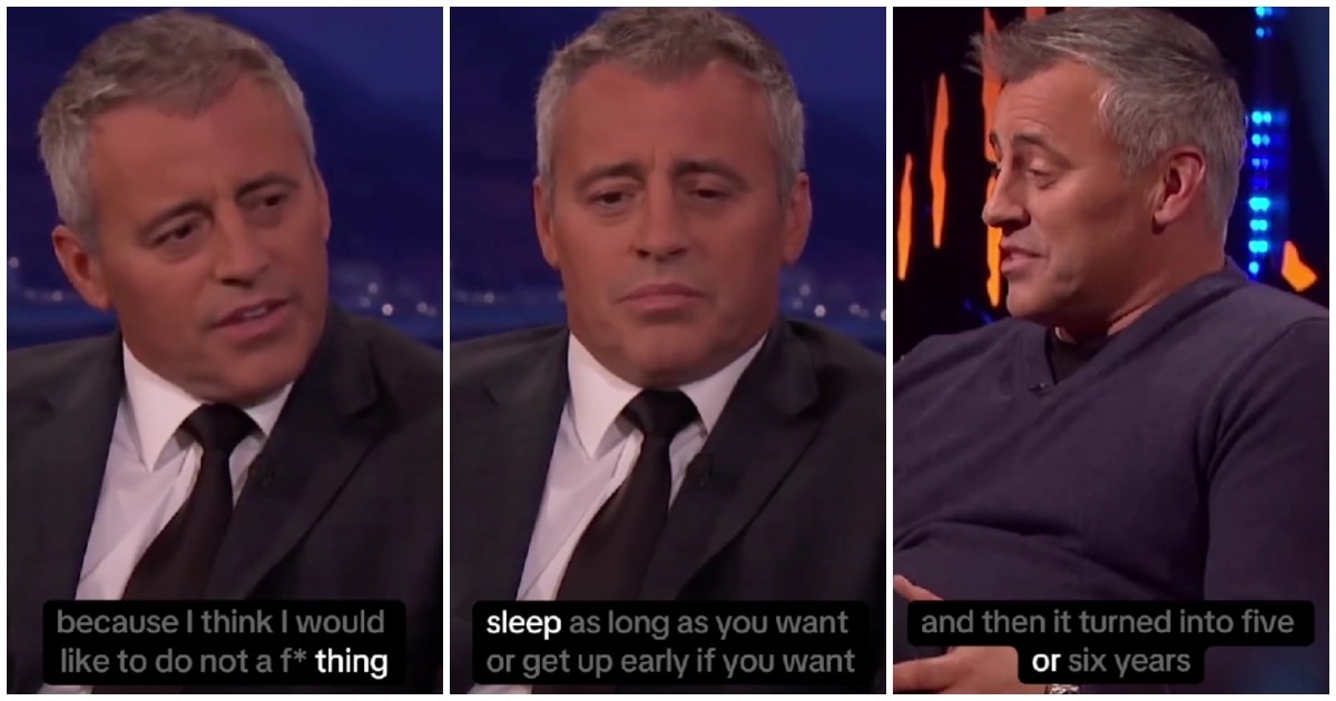 Nakon Prijatelja Matt LeBlanc imao je samo jedan cilj - ne raditi ništa