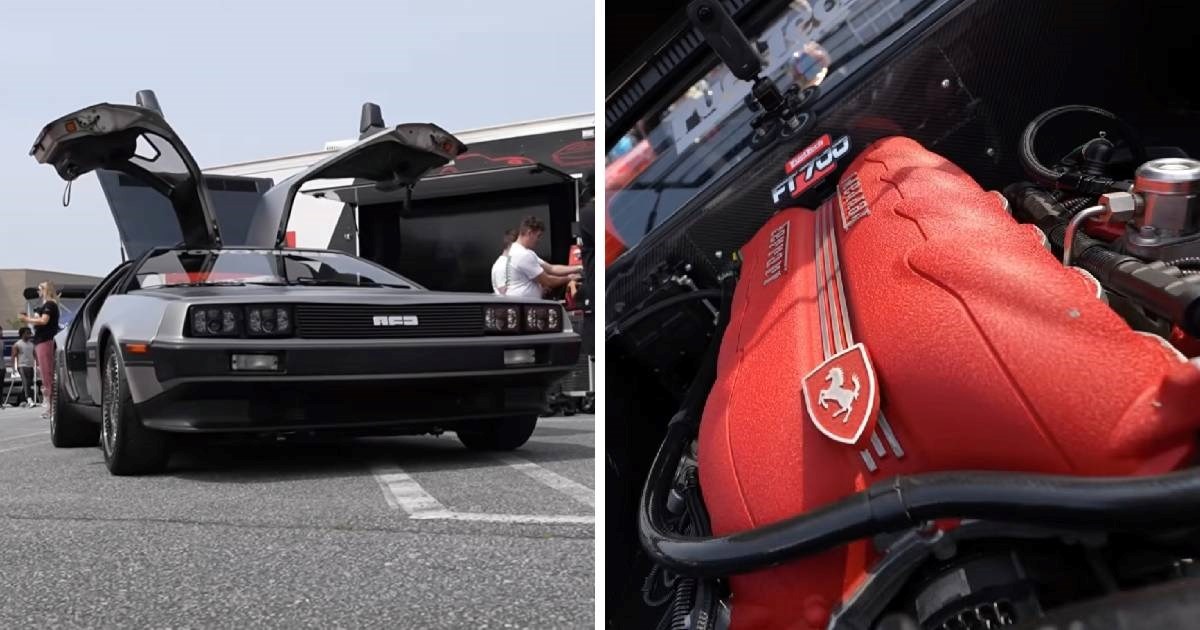 Ovaj DeLorean upravo je dobio V8 iz Ferrarija i napokon je spreman za vožnju