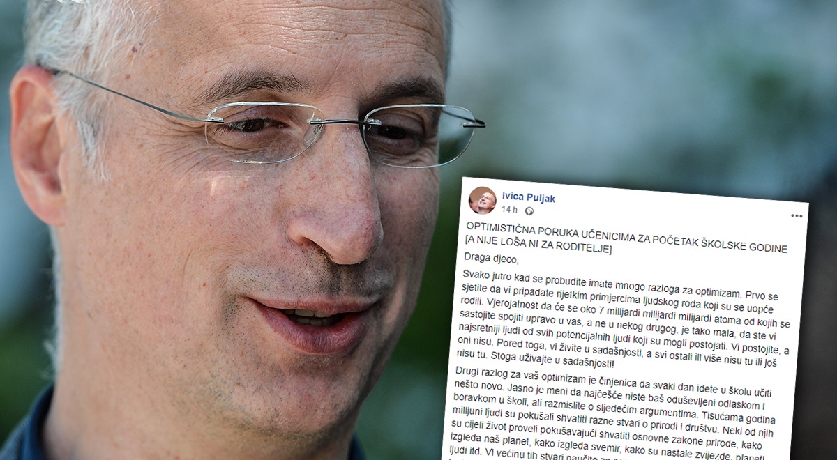 Puljak poslao sjajnu poruku učenicima i roditeljima za prvi dan škole