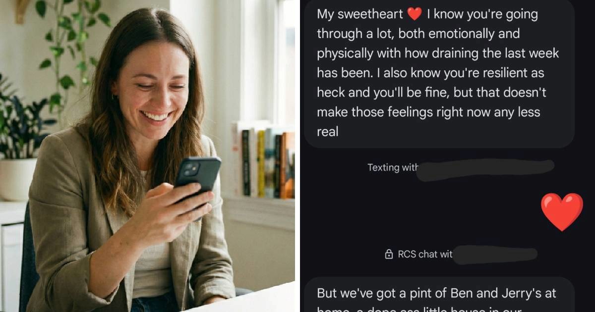 Poslala je mužu poruku da joj je dan užasan, ljudi su oduševljeni njegovim odgovorom