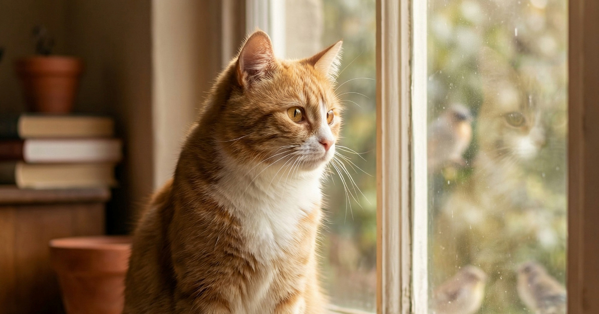 Zašto mačke vole gledati kroz prozor?