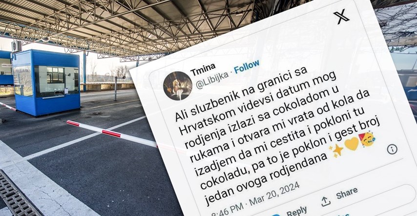 Srpkinju dirnuo potez službenika na granici s Hrvatskom: "Vidio je datum..."
