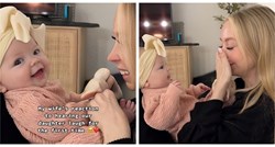 18 milijuna pregleda: Prvi smijeh bebe rasplakao mamu, pogledajte dirljiv video
