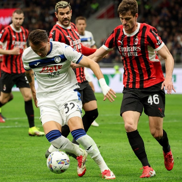 VIDEO Atalanta pobijedila Milan i učvrstila treće mjesto pet kola prije kraja