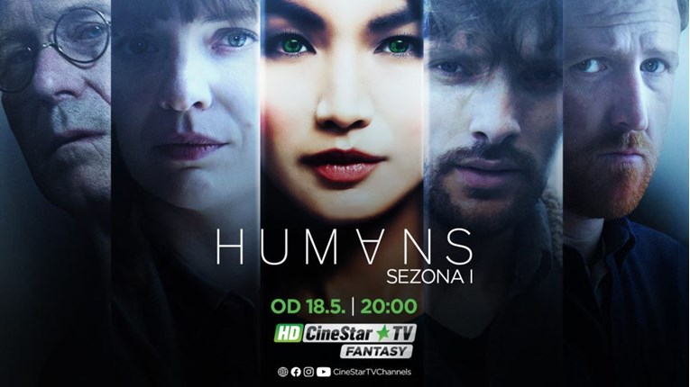 Prvu sezonu hvaljene SF serije Humans gledajte na kanalu Cinestar TV Fantasy