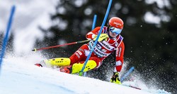 Dvojica hrvatskih skijaša u drugoj slalomskoj vožnji, Rodeš ispao nakon pogreške