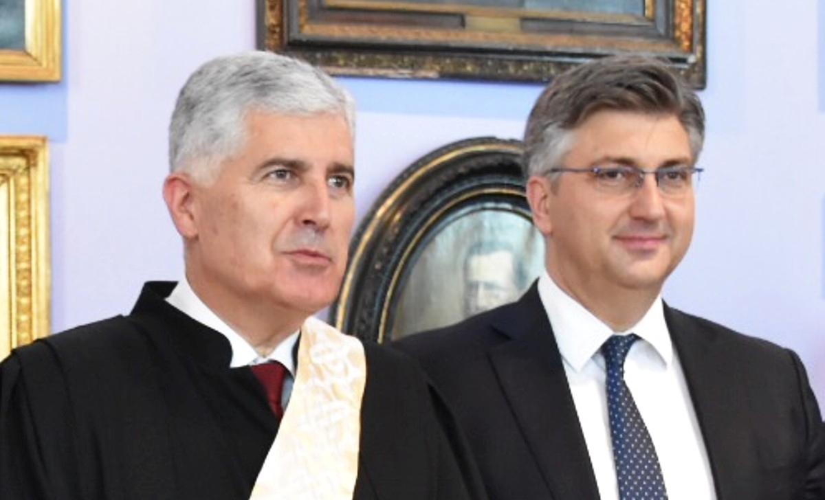 Plenković se sastao s Čovićem: "Brza uspostava vlasti u BiH je ključna"