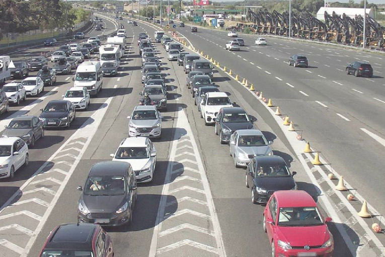 Pojačan promet prema moru i unutrašnjosti, nesreće na A1