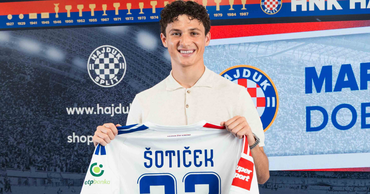 Marin Šotiček je novi igrač Hajduka