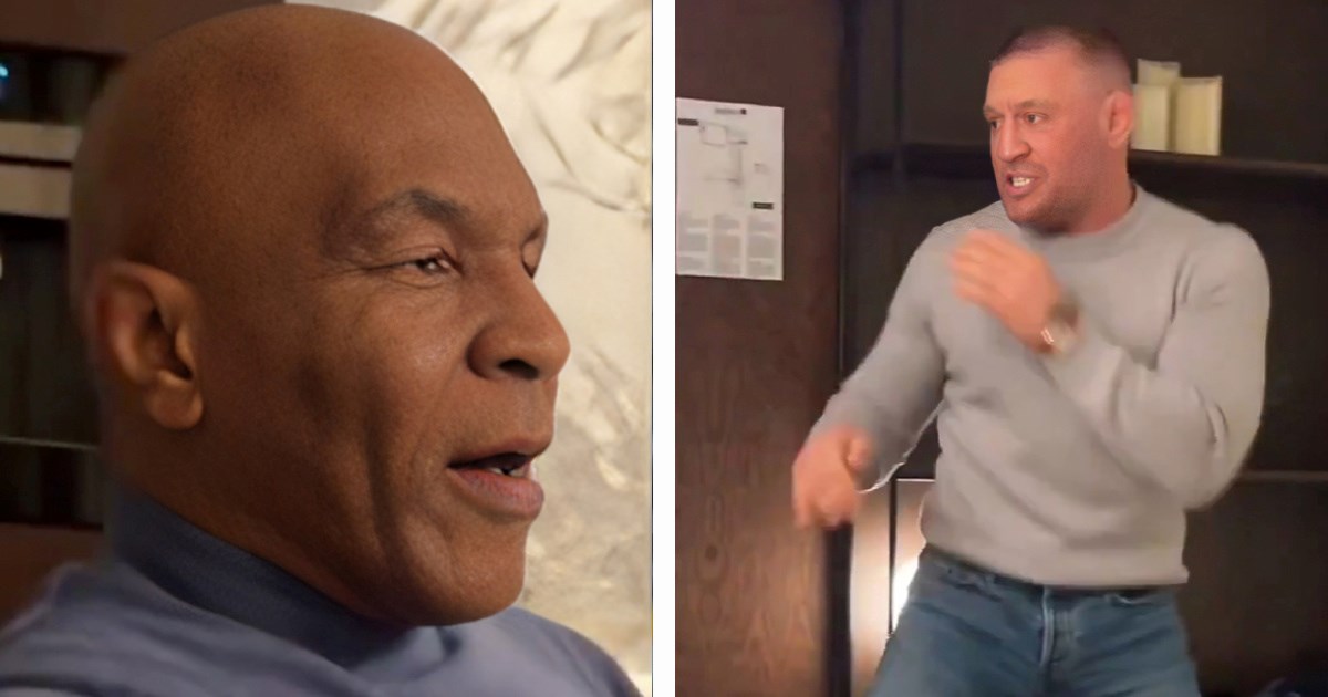 Pogledajte kako je Tyson reagirao kad mu je McGregor počeo dijeliti boksačke savjete