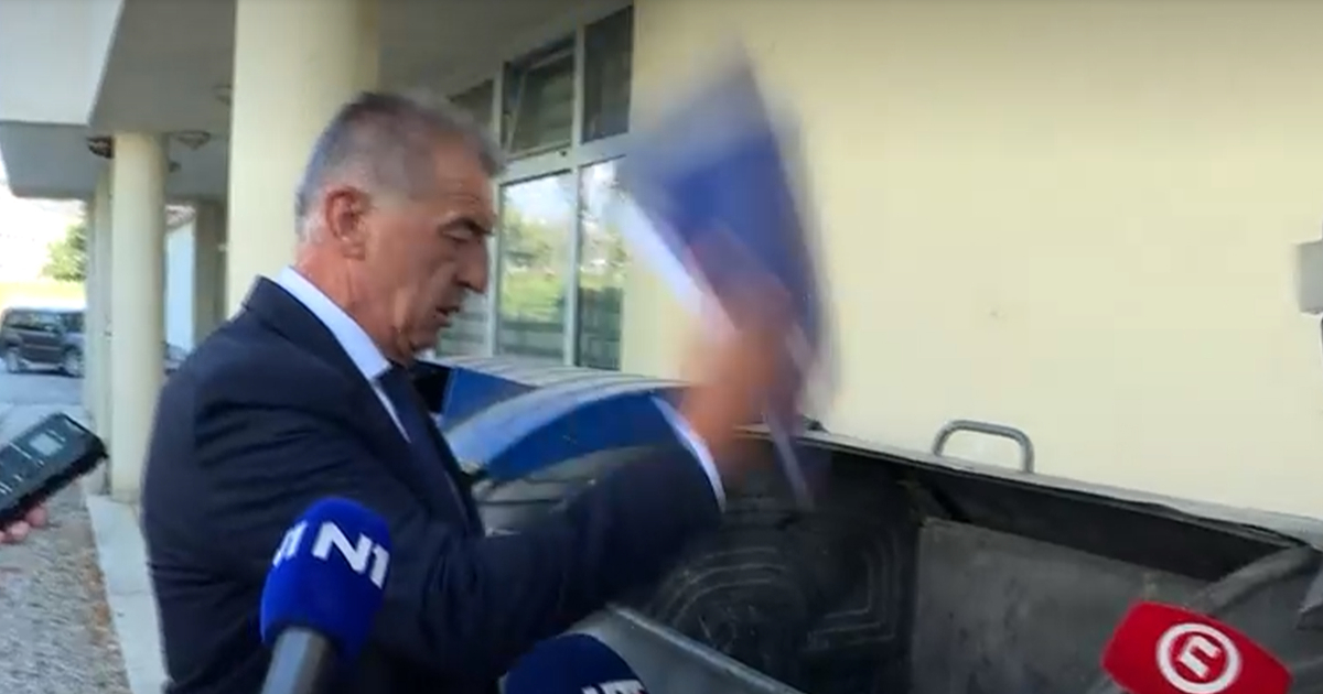 Milinović rezultate vještačenja o smeću u Gospiću bacio u kontejner