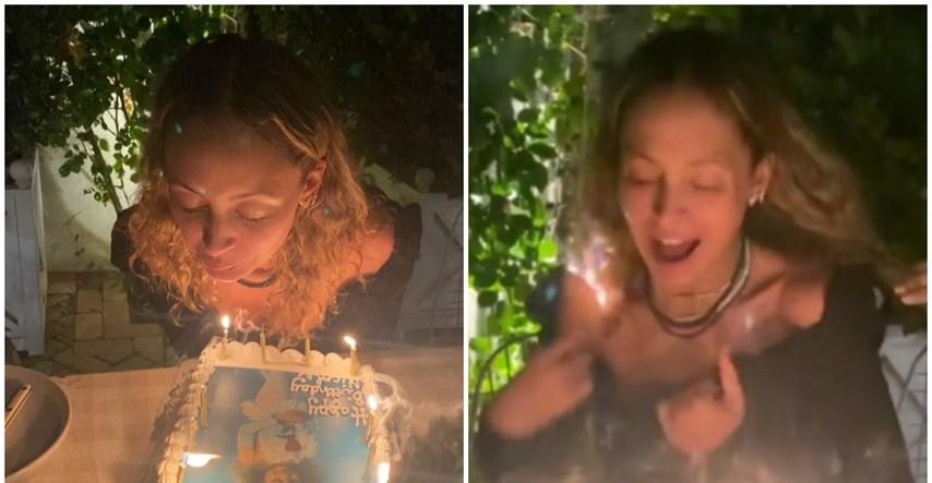 VIDEO Kći Lionela Richieja puhala svjećice na torti i zapalila kosu