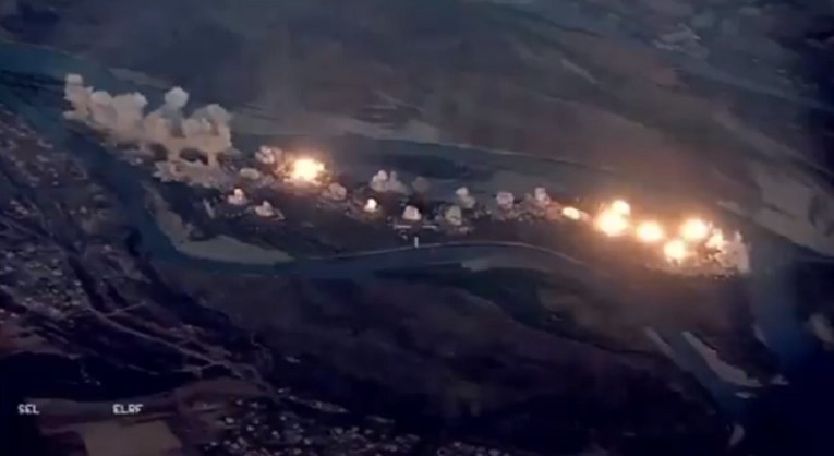 VIDEO Ovako izgleda kad Amerikanci bace 40 tona bombi na otok pun ISIS-ovaca