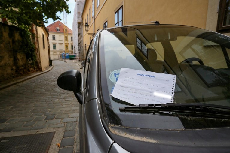 Susjed ostavio ljubaznu poruku na automobilu u Zagrebu: "Imamo jednu molbu"