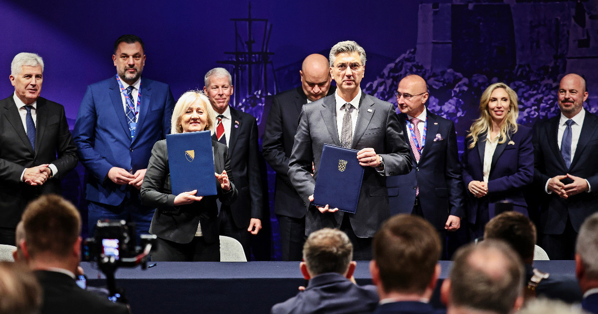 Hrvatska i BiH potpisale sporazum o plinovodu Južnoj interkonekcija