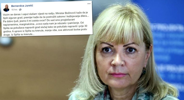 Bernardica Juretić na Fejsu napala Plenkovića zbog Veljače i ubojstva u Splitu