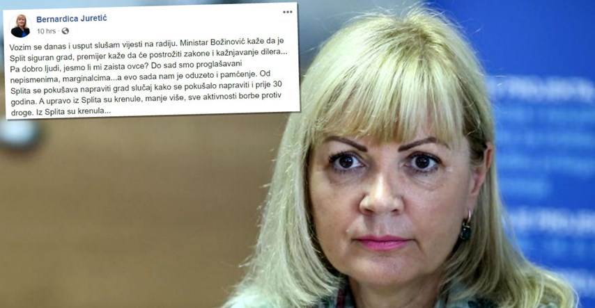 Bernardica Juretić na Fejsu napala Plenkovića zbog Veljače i ubojstva u Splitu