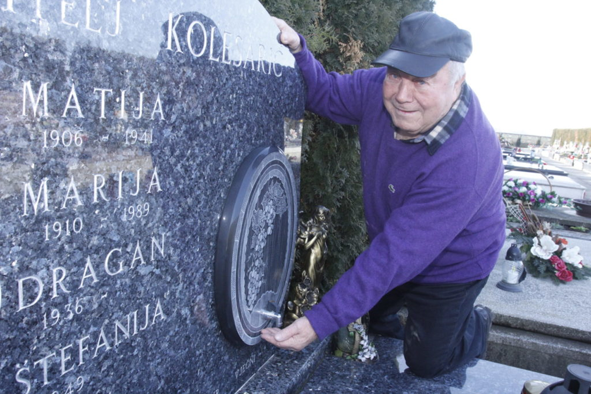 Ništa bez gemišta: Podravec si na grob ugradio vinsku bačvu i slavinu