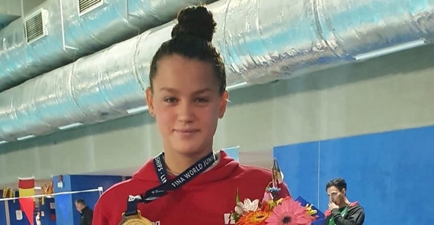 Plivačica Jana Pavalić je svjetska juniorska prvakinja