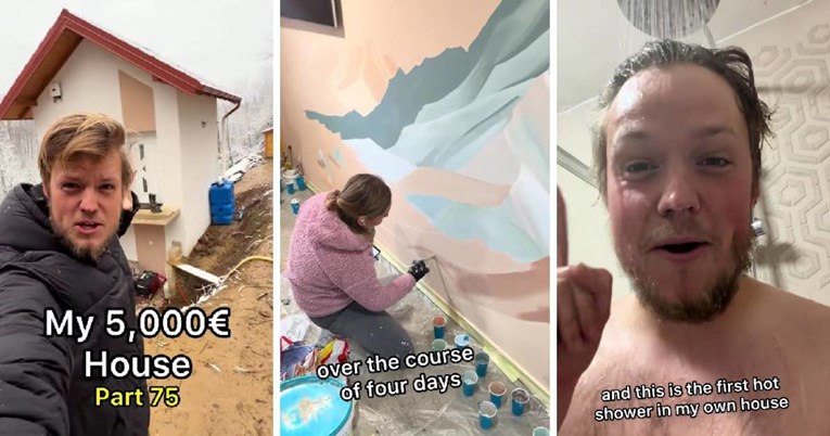 Amerikanac Justus Reid se prvi put otuširao u toploj vodi u svojoj kući u Zagorju