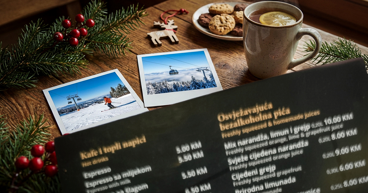 Koliko danas koštaju piće i hrana na Jahorini? Usporedili smo cijene iz 2023. i 2025.