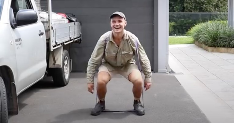 Tip je svakodnevno radio 100 čučnjeva pa pokazao noge nakon mjesec dana
