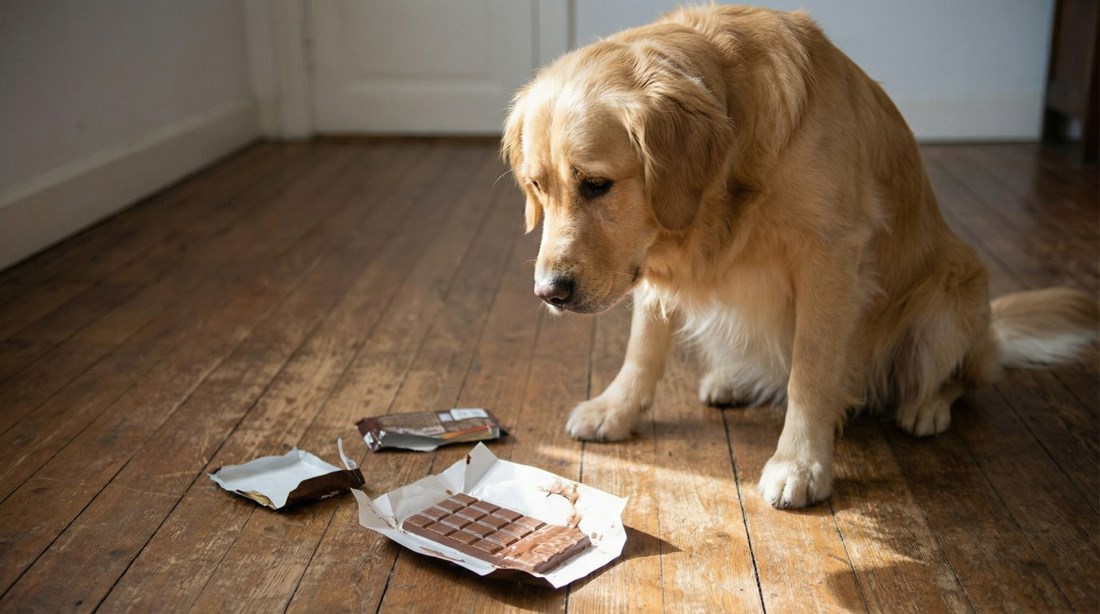Što napraviti ako je vaš pas pojeo čokoladu