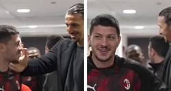 Ibrahimović, Jović i šamar. Pogledajte prijateljski pozdrav legende i srpskog igrača
