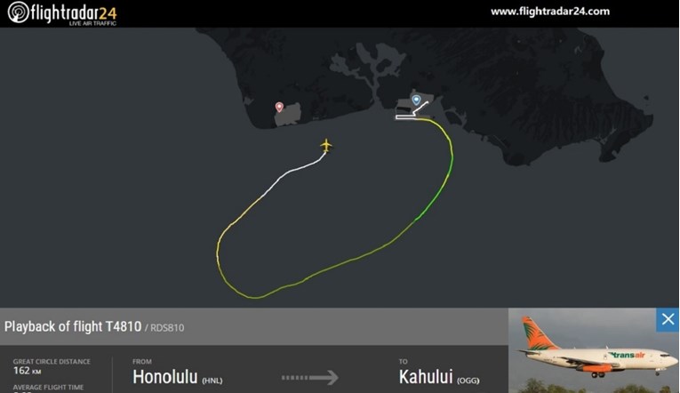 U more kod Havaja pao teretni Boeing 737, spašene obje osobe koje su bile u avionu