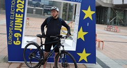 Glavašević krenuo biciklom iz Bruxellesa u Zagreb. Putovat će više od 1500 km
