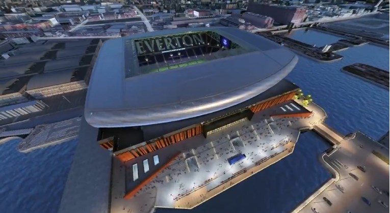 Everton gradi novi stadion od 500 milijuna funti. Pogledajte kako će izgledati