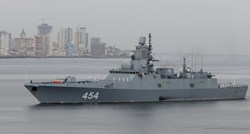 Ruski ratni brod izvodio vježbe u Atlantskom oceanu