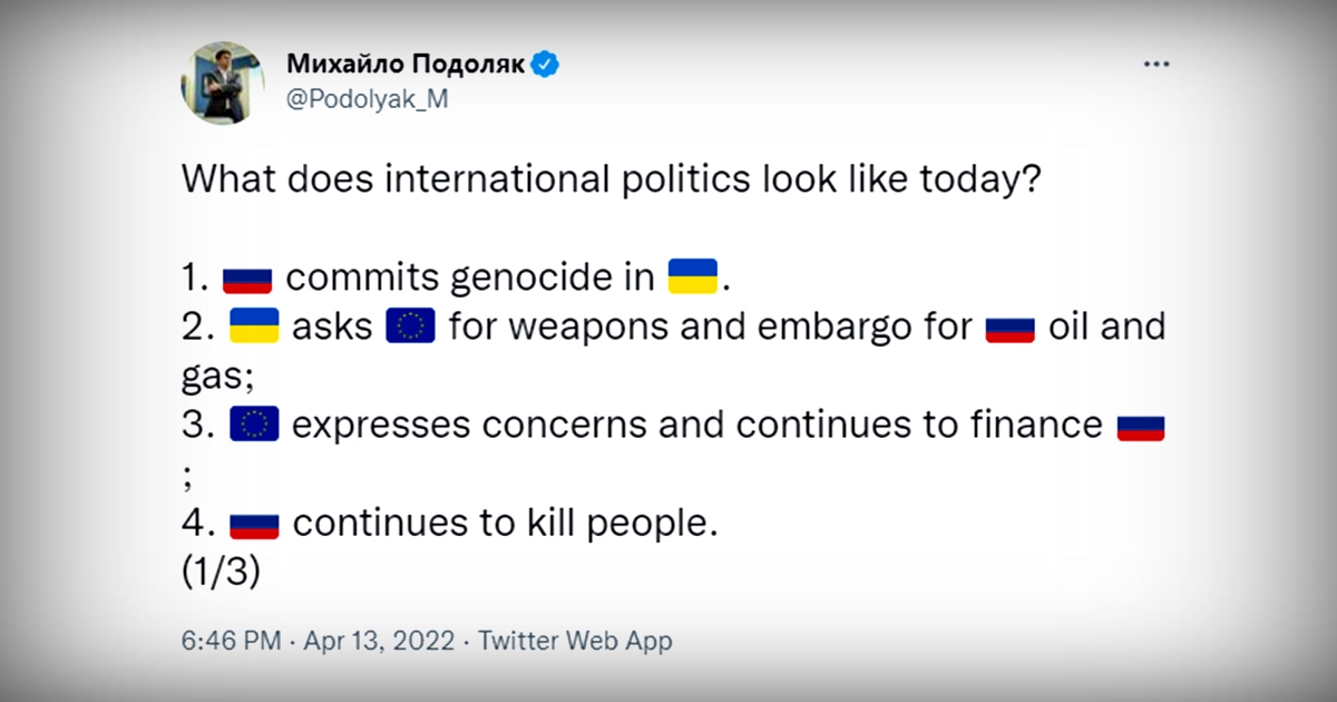 Ukrajinski pregovarač: Ovako europski političari reagiraju na genocid u Ukrajini