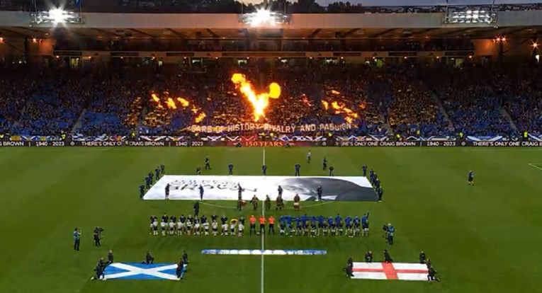 Zasvirala je himna Engleske. Poslušajte reakciju 50 tisuća Škota