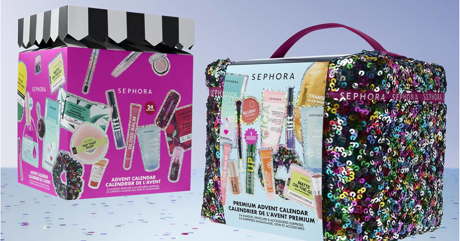 Sephora predstavila adventske kalendare za 2026. Koštaju od 61 do 170 eura