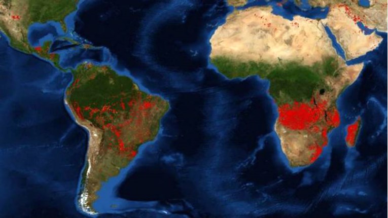 Cijeli svijet brine se zbog Amazonije, a u Africi upravo bukti više požara
