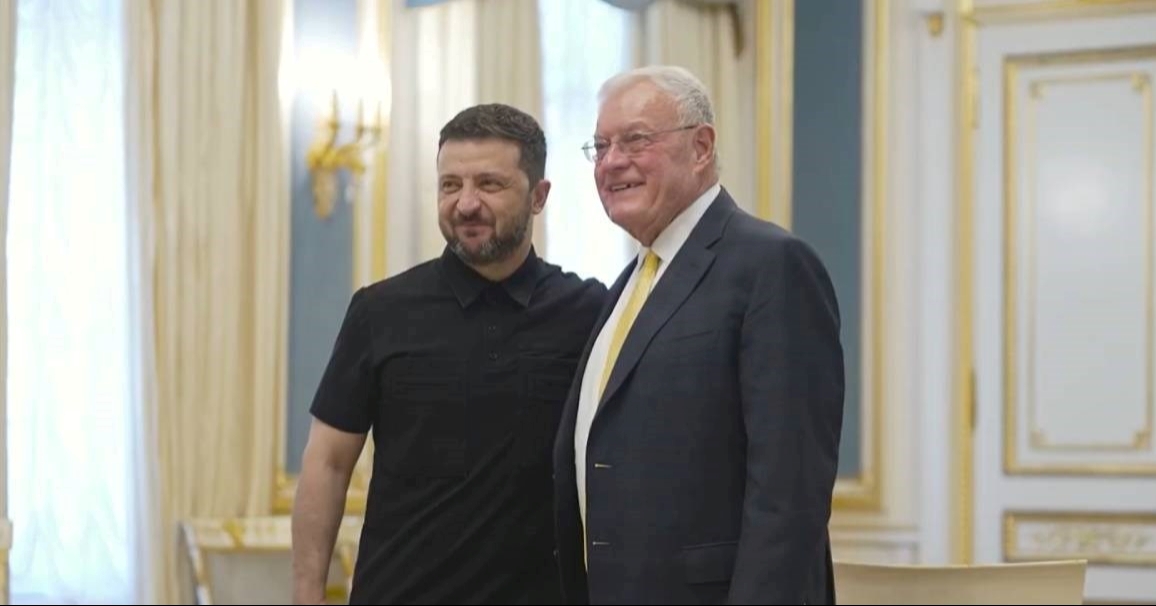 Zelenski primio Trumpovog izaslanika, objavio o čemu su razgovarali