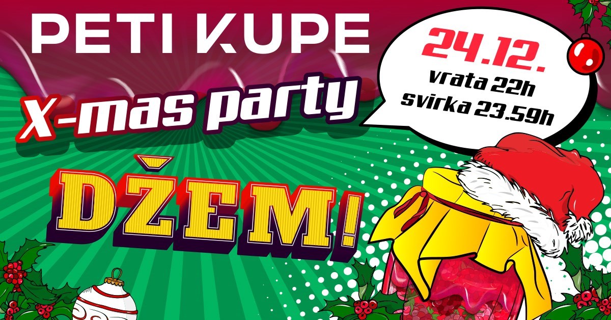 Gdje izaći van na Badnju večer? Peti Kupe nudi pravi odgovor