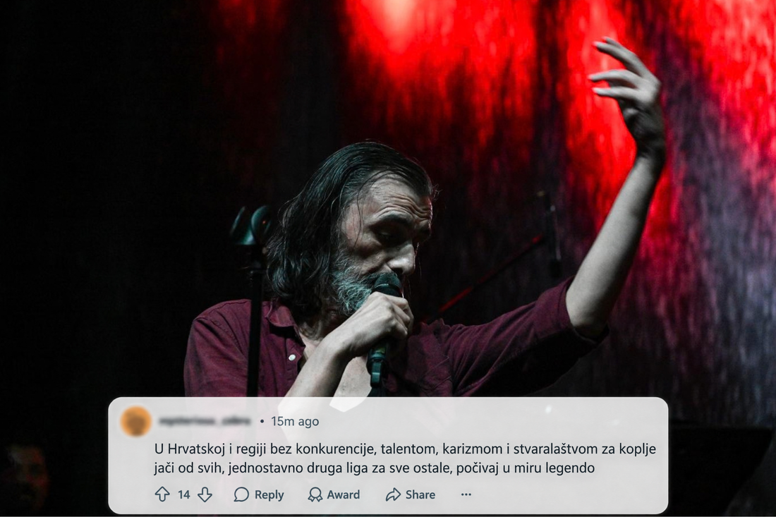 "Vrijeme je da se krene": Baretovi stihovi postali su najtužniji oproštaj